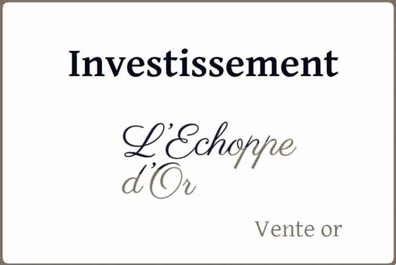 L'or d'investissement à l'Echoppe d'Or Marseille se vend en lingotin à partir de 250€