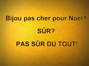 Un bijou pas cher en cadeau de Noël? L'or 9 carats...